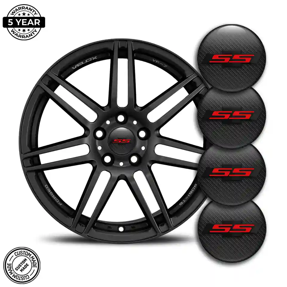 Chevrolet SS Logo Emblem Self-Adhesive Stylish Design