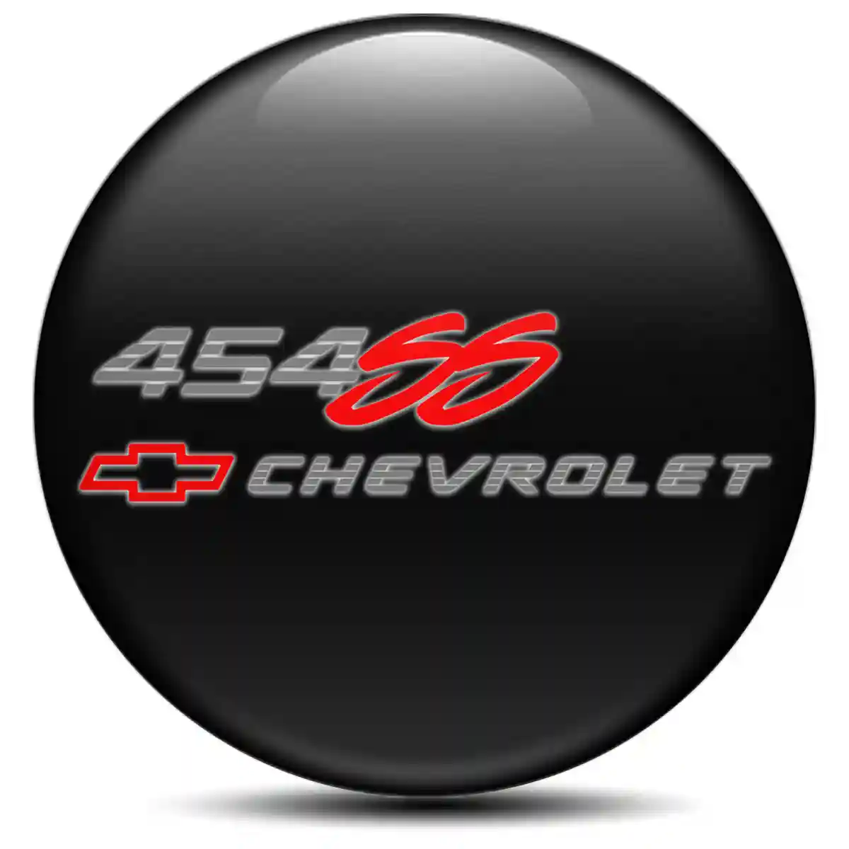 Chevrolet SS Logo Silicone Sticker Self-Adhesive Stylish Design