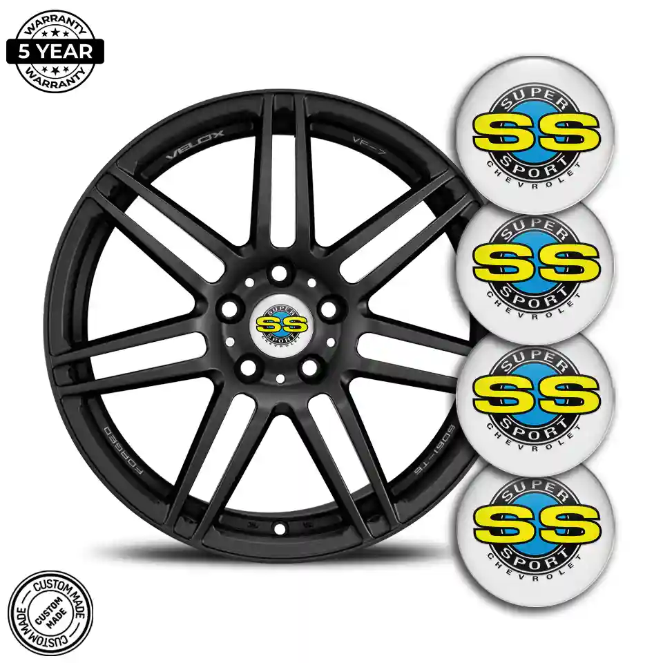 Chevrolet SS Logo Sticker Stylish Design