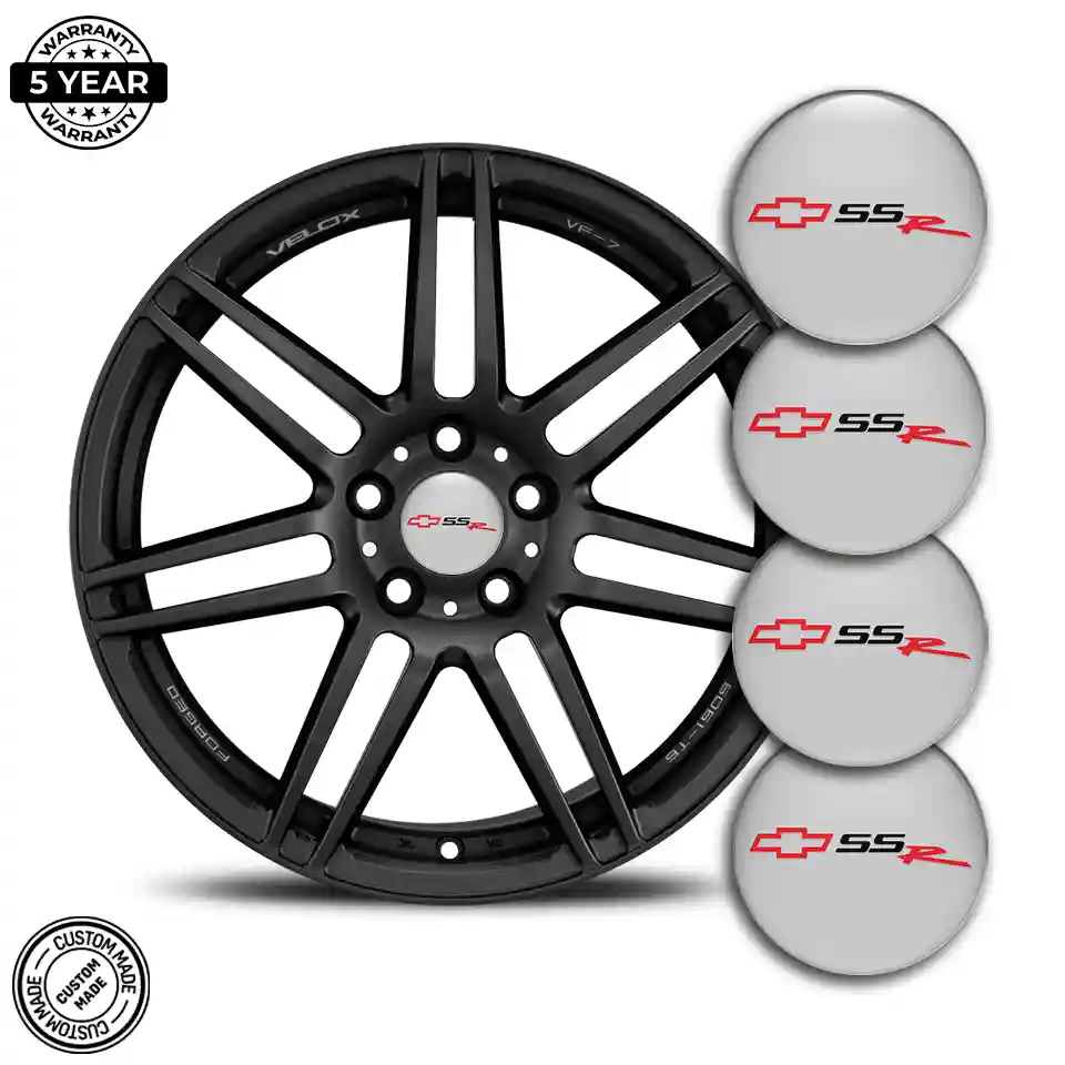 Chevrolet SSR Emblem Wheel Center Caps Stylish Design