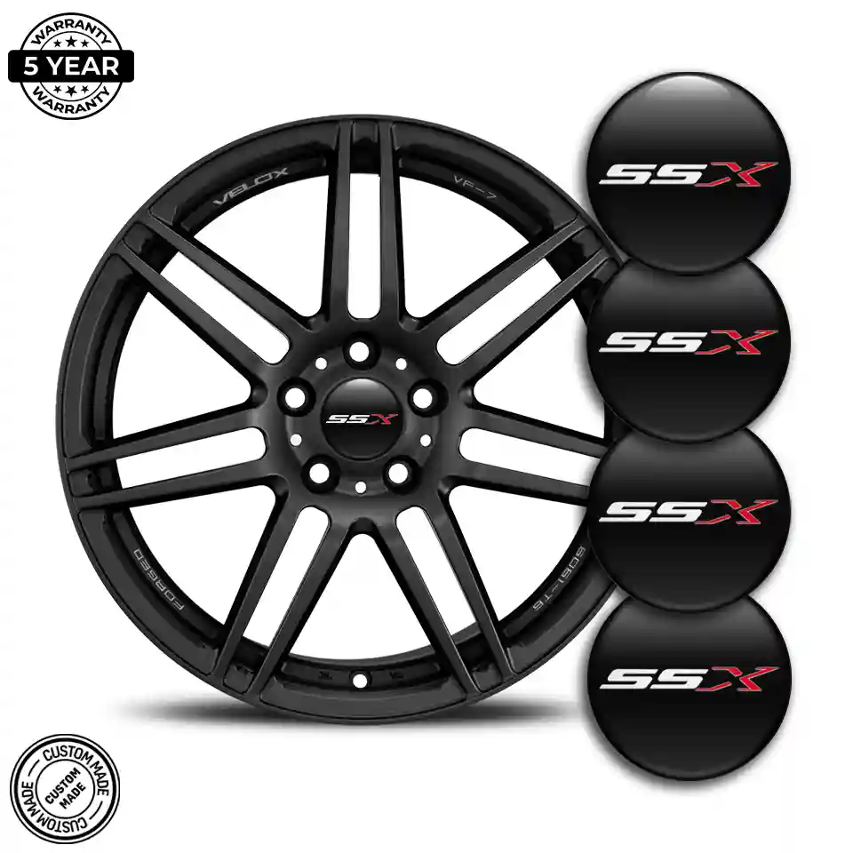 Chevrolet SSX Domed Sticker Stylish Design