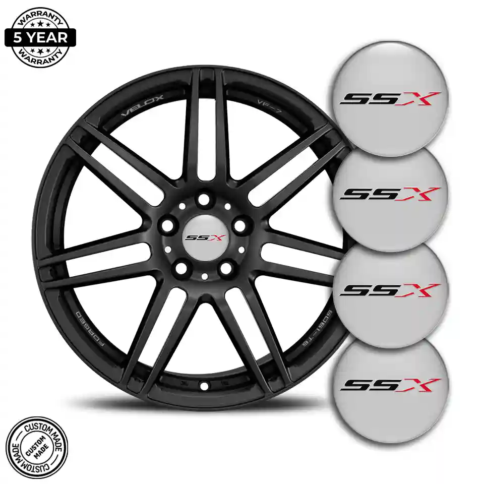 Chevrolet SSX Emblem Wheel Center Caps Stylish Design