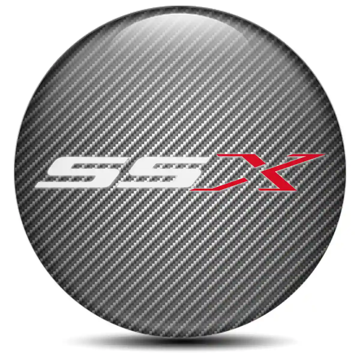 Chevrolet SSX Logo Silicone Sticker Stylish Design