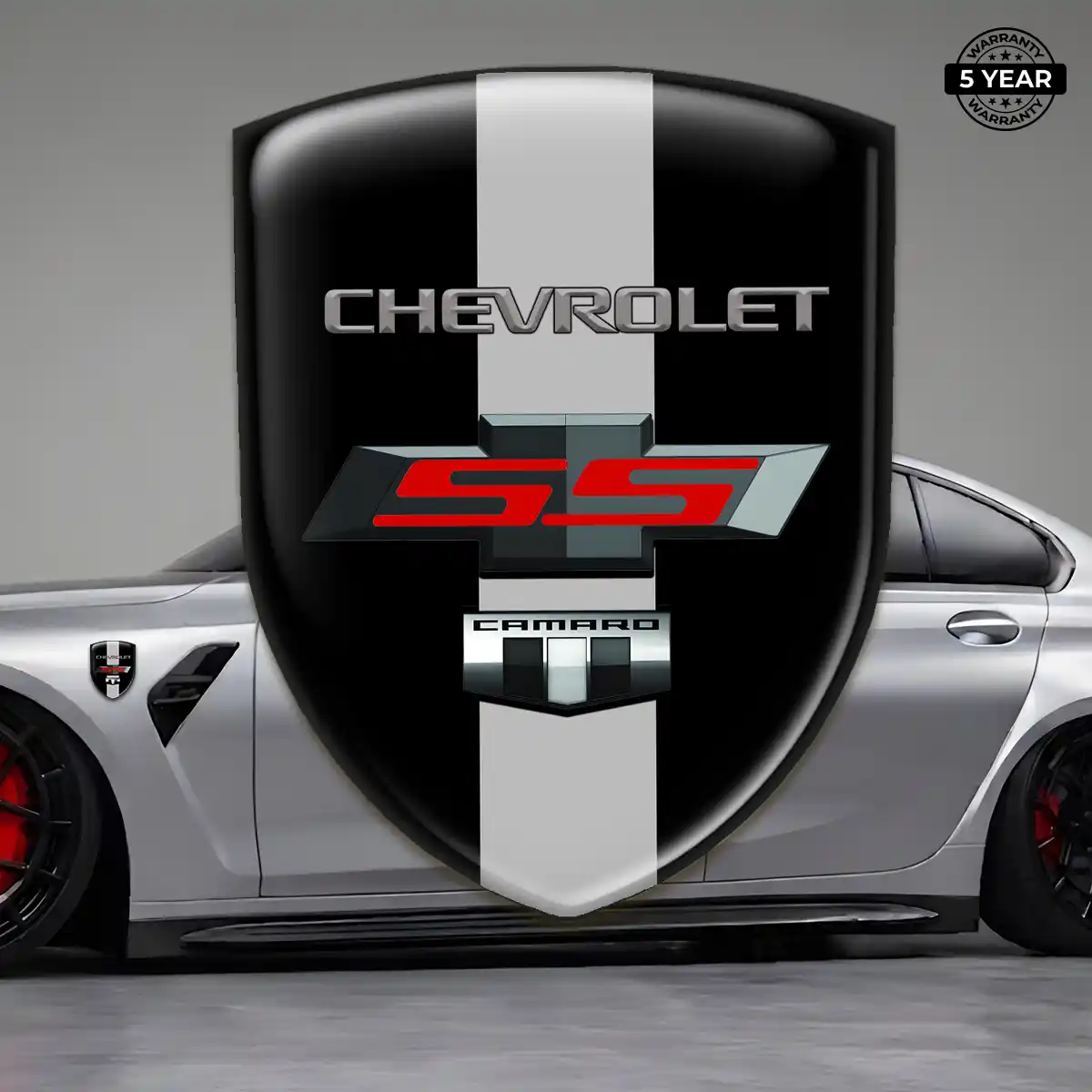 Chevrolet Vehicle Logo Sticker Sleek Style