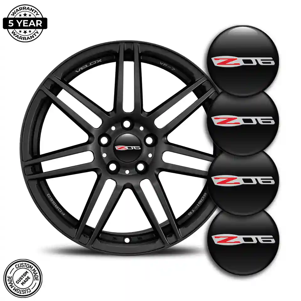 Chevrolet Z06 Silicone Emblem Stylish Design