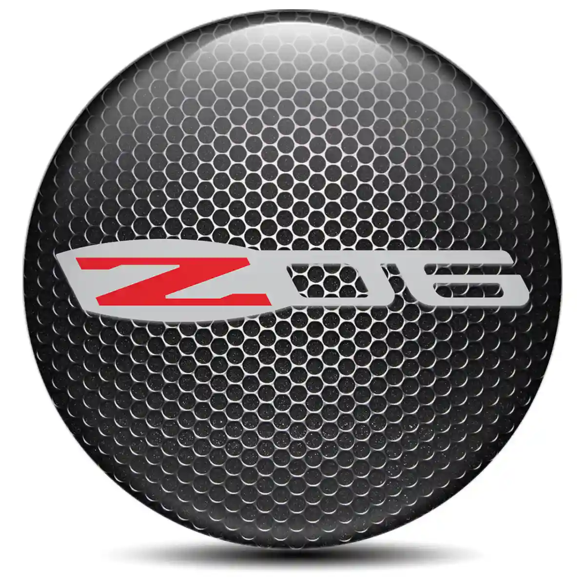 Chevrolet Z06 Wheel Emblems Stylish Design