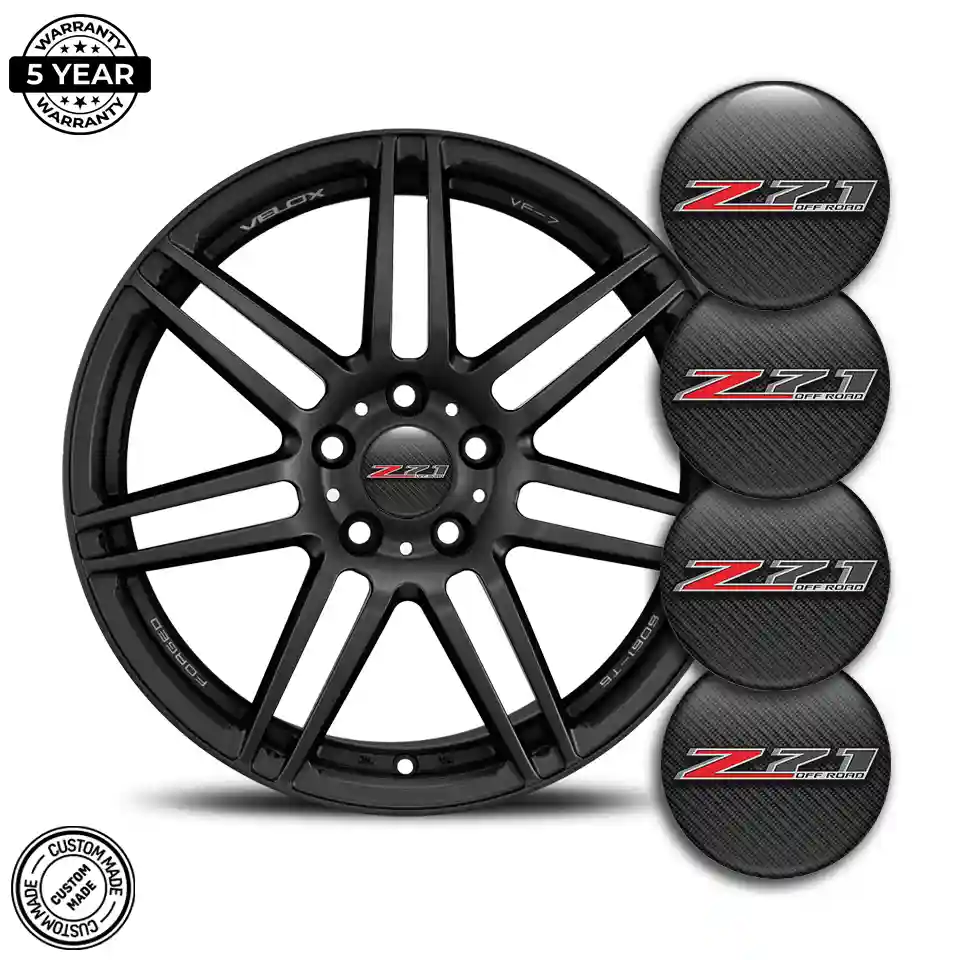 Chevrolet Z71 Silicone Emblem Stylish Design