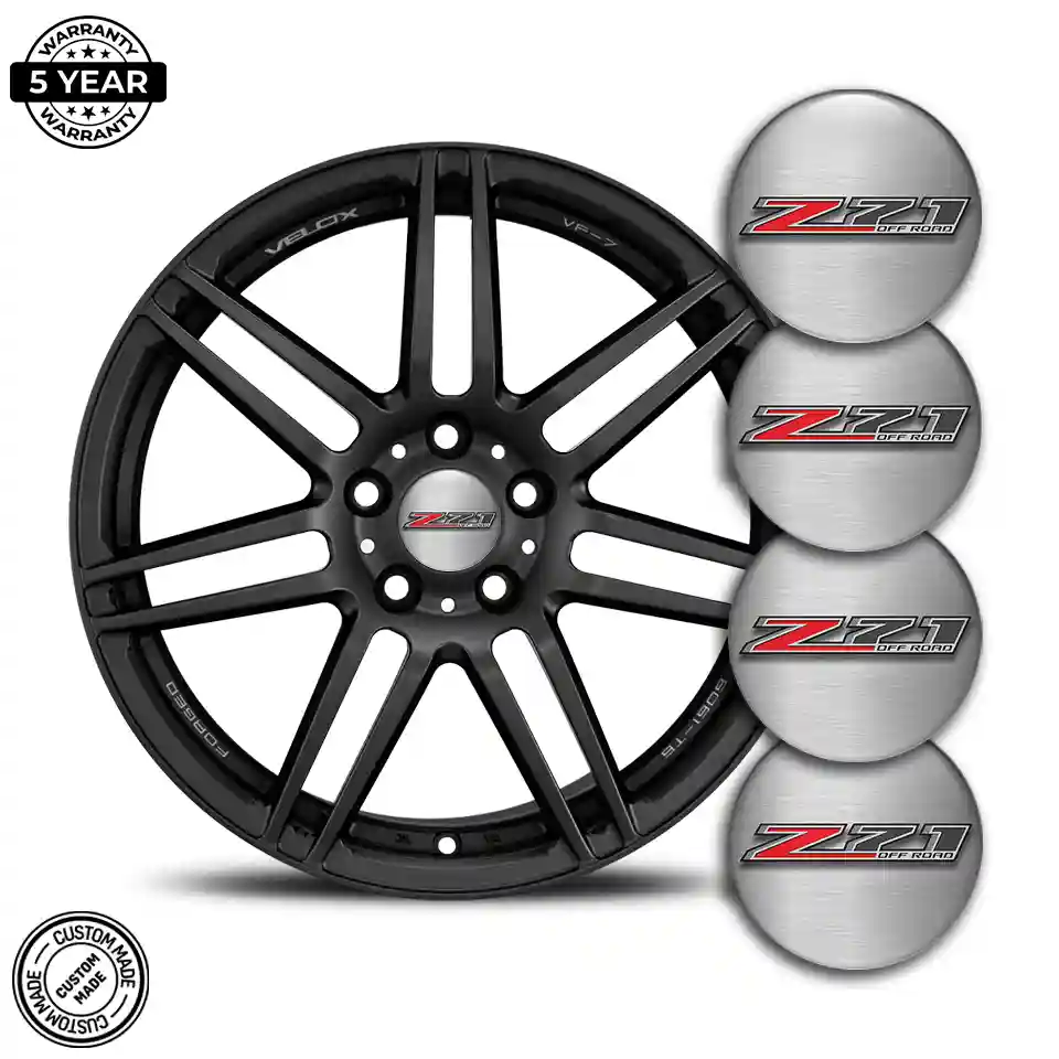 Chevrolet Z71 Wheel Emblems Stylish Design
