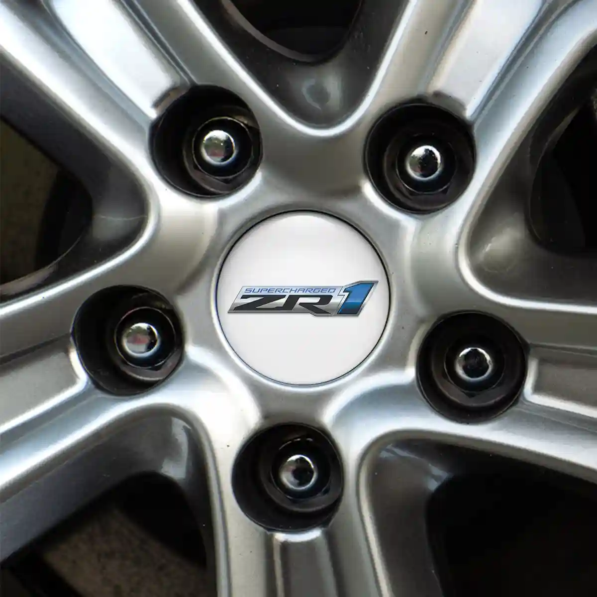 Chevrolet ZR1 Domed Emblem Stylish Design