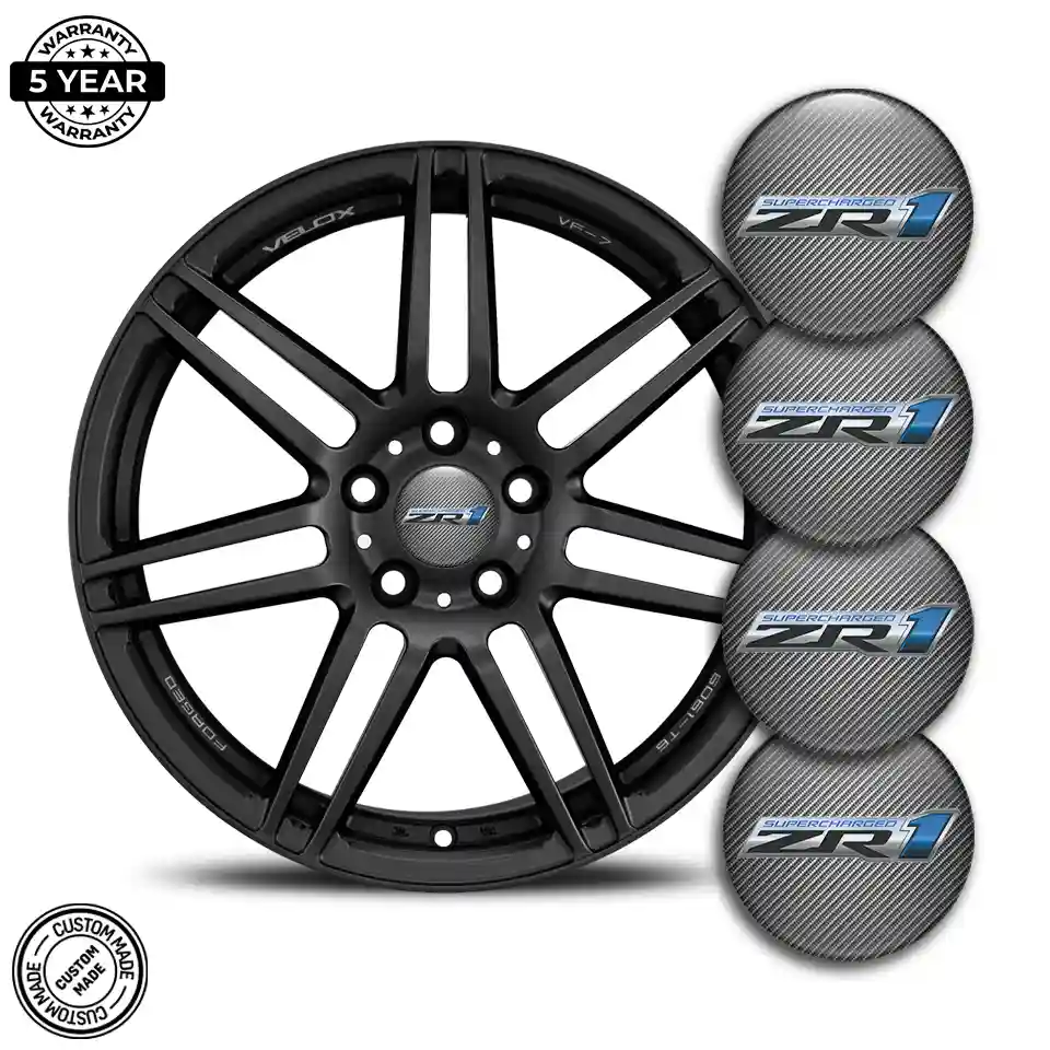 Chevrolet ZR1 Domed Sticker Stylish Design