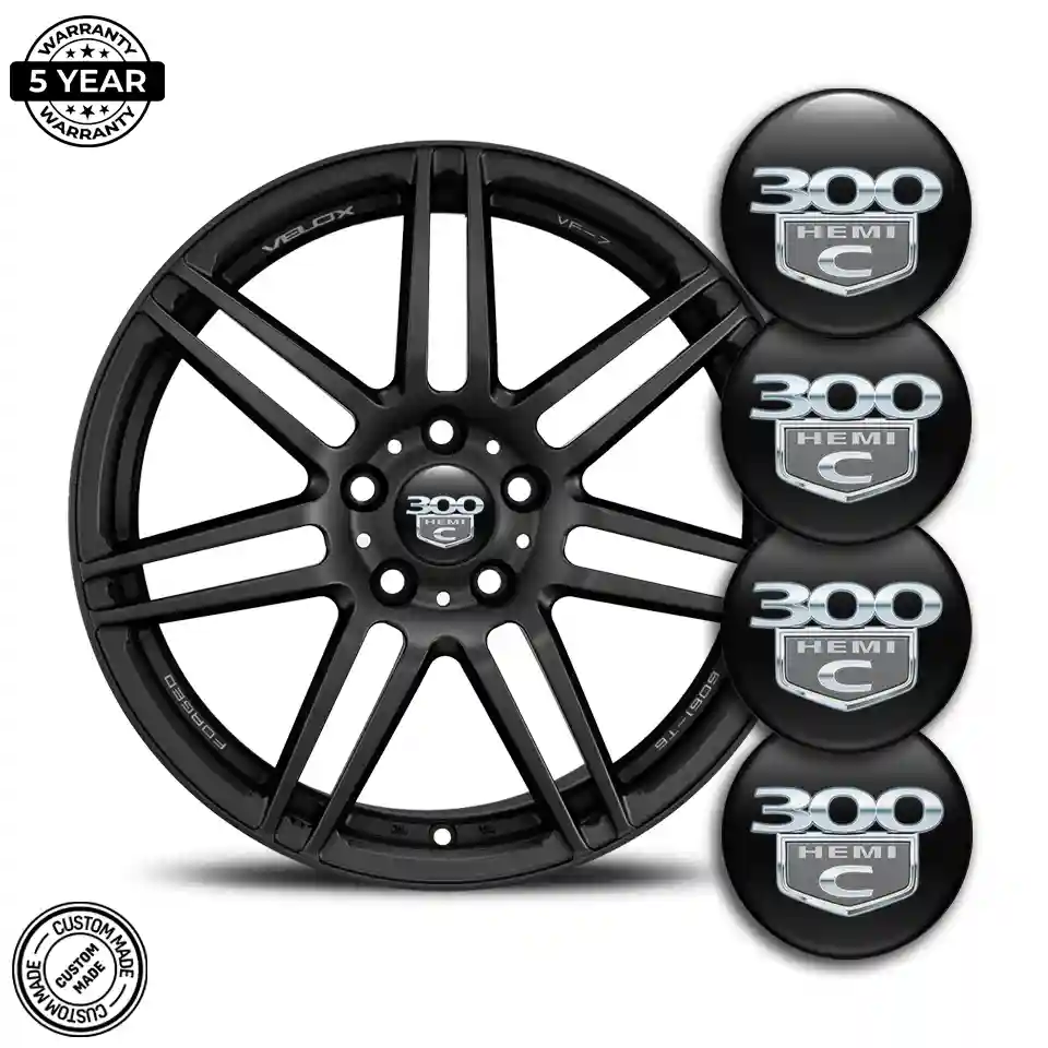 Chrysler 300 Hemi Wheel Emblems Stylish Design