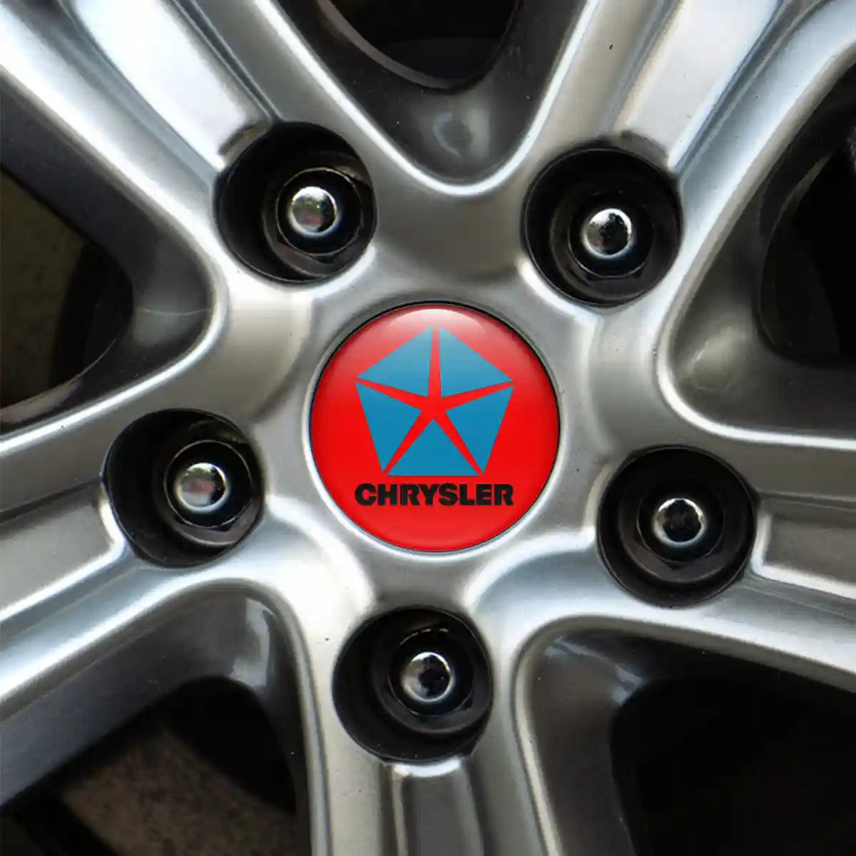 Chrysler Badge Emblems Center Cap High Quality
