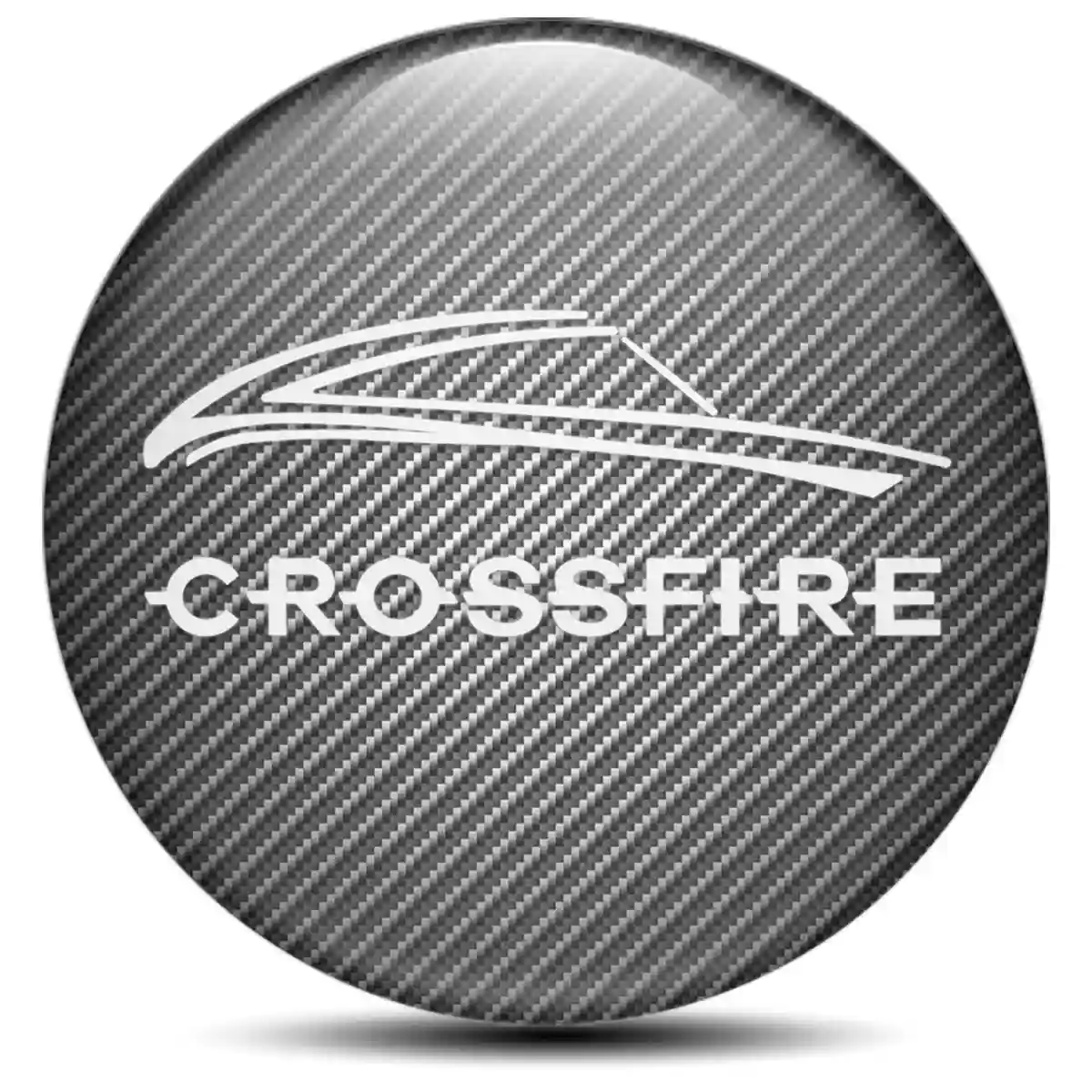 Chrysler Crossfire Emblem Badge Self-Adhesive Stylish Design