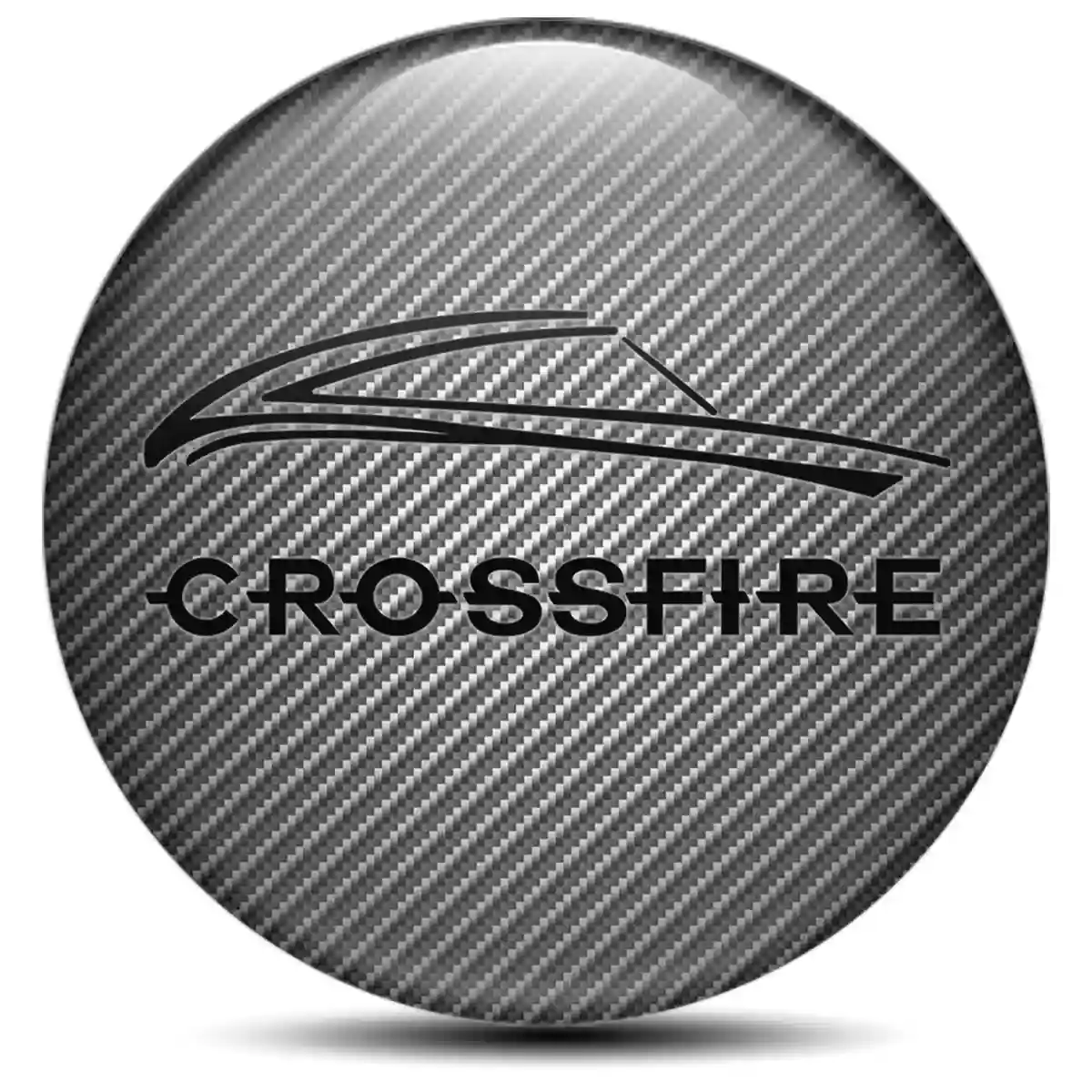 Chrysler Crossfire Logo Silicone Emblem Stylish Design