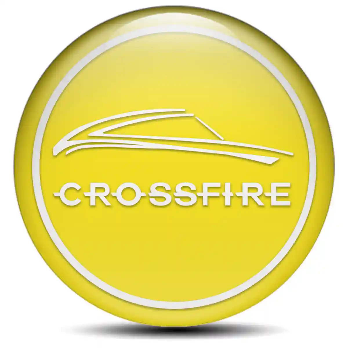 Chrysler Crossfire Silicone Sticker Stylish Design