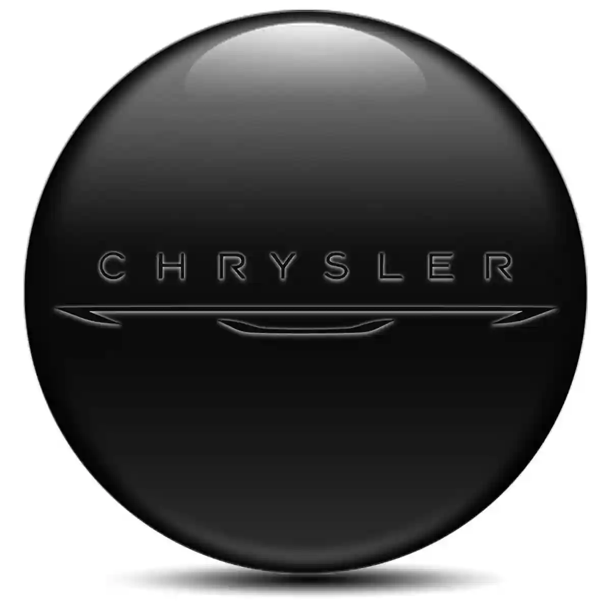 Chrysler Domed Emblem Self-Adhesive High Quality