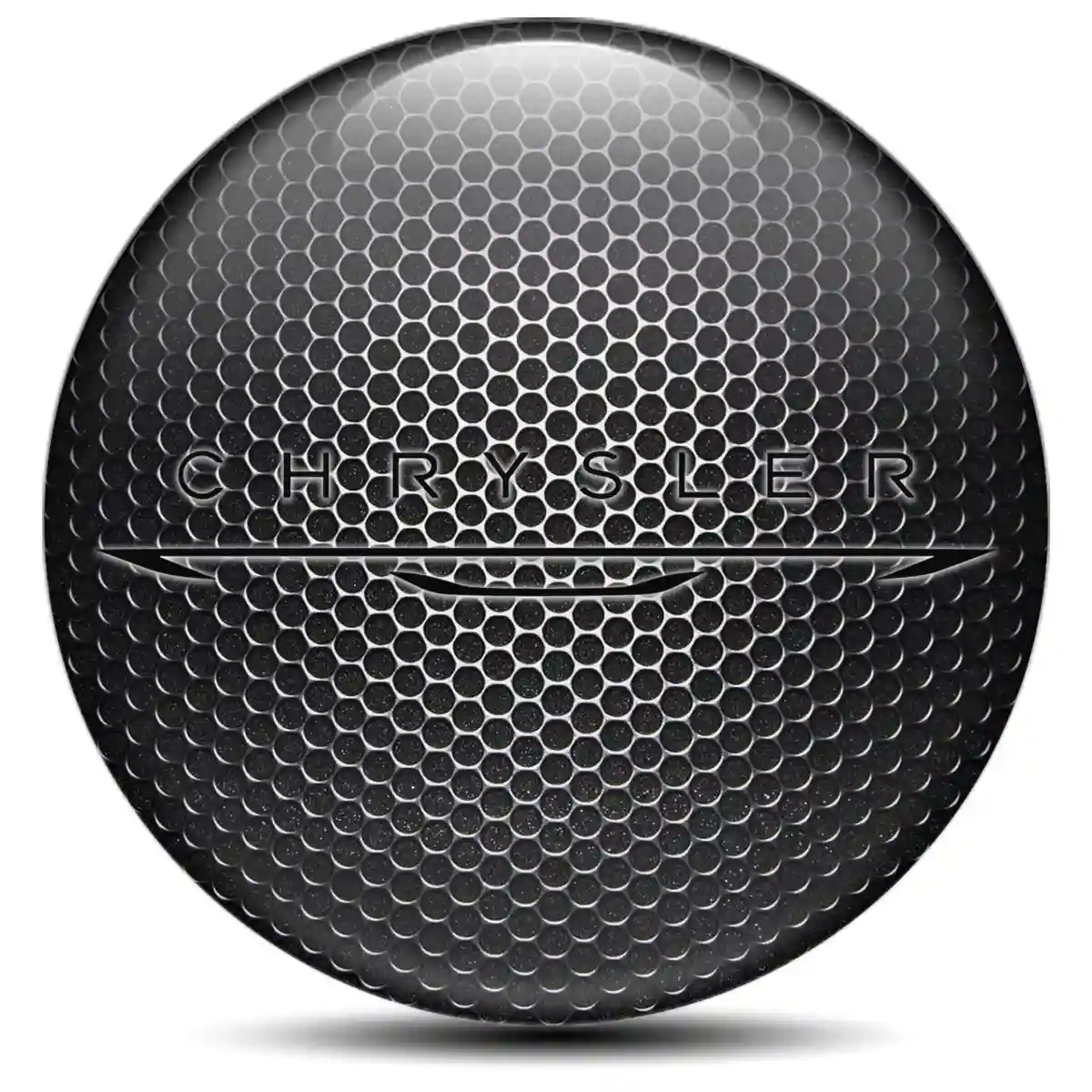Chrysler Domed Emblem Self-Adhesive Stylish Design