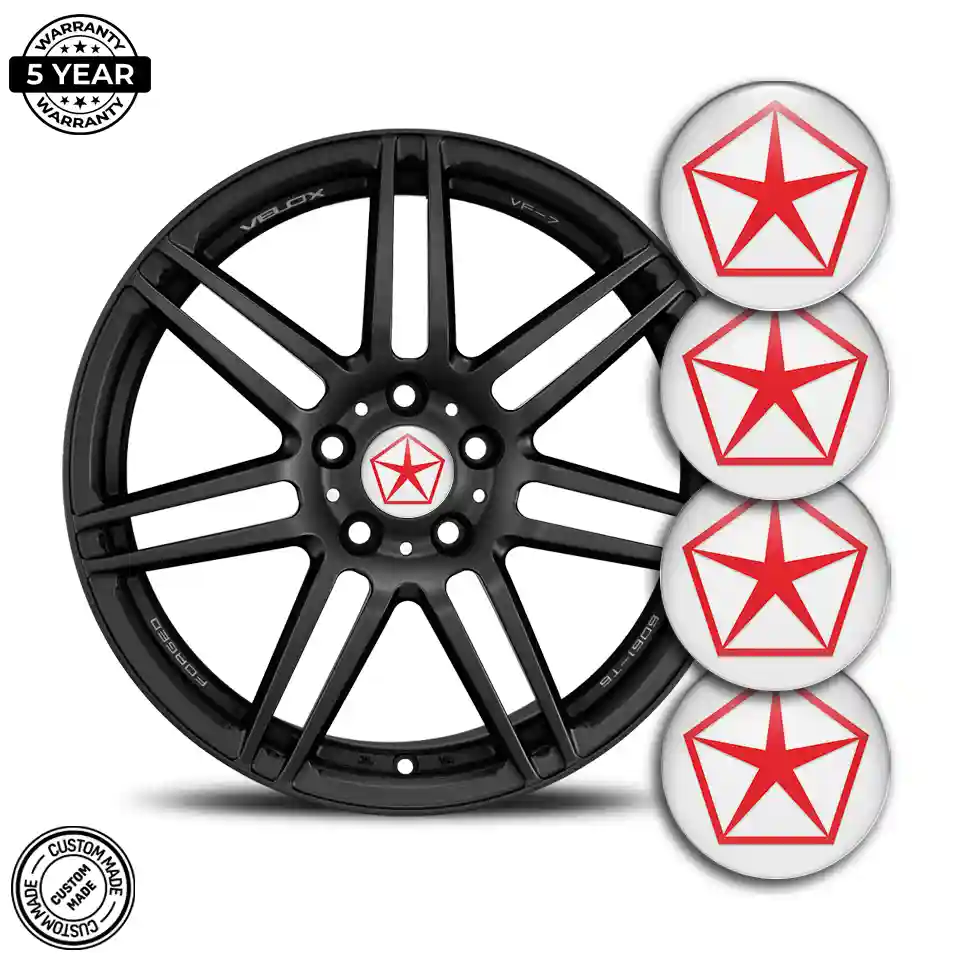 Chrysler Emblem Badge Self-Adhesive Stylish Design