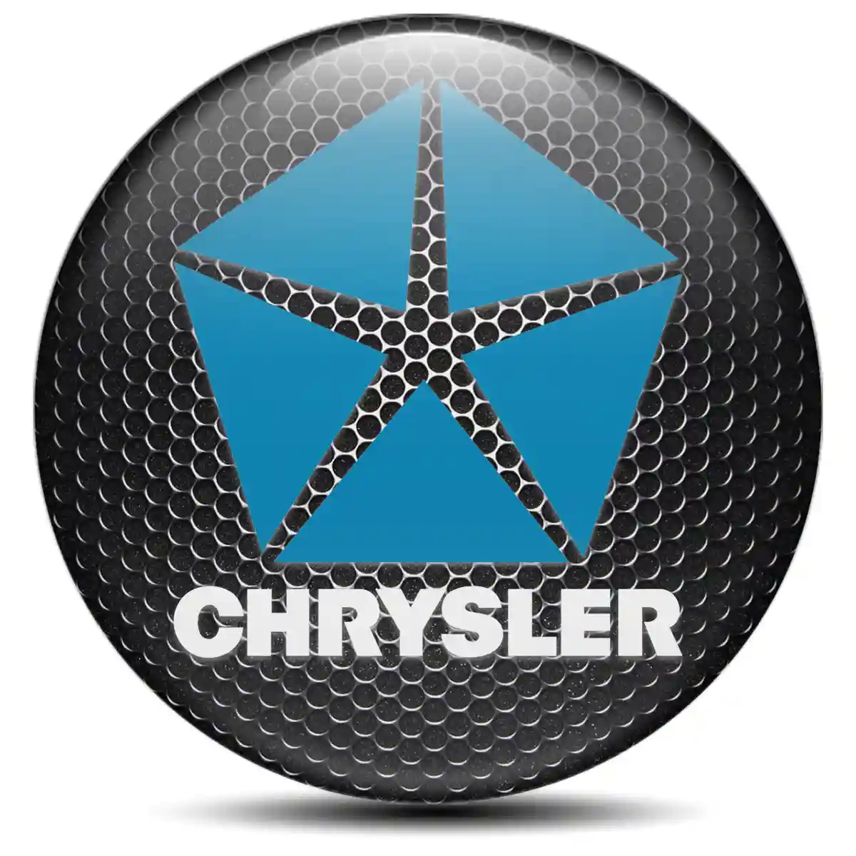 Chrysler Emblem Badge Stylish Design