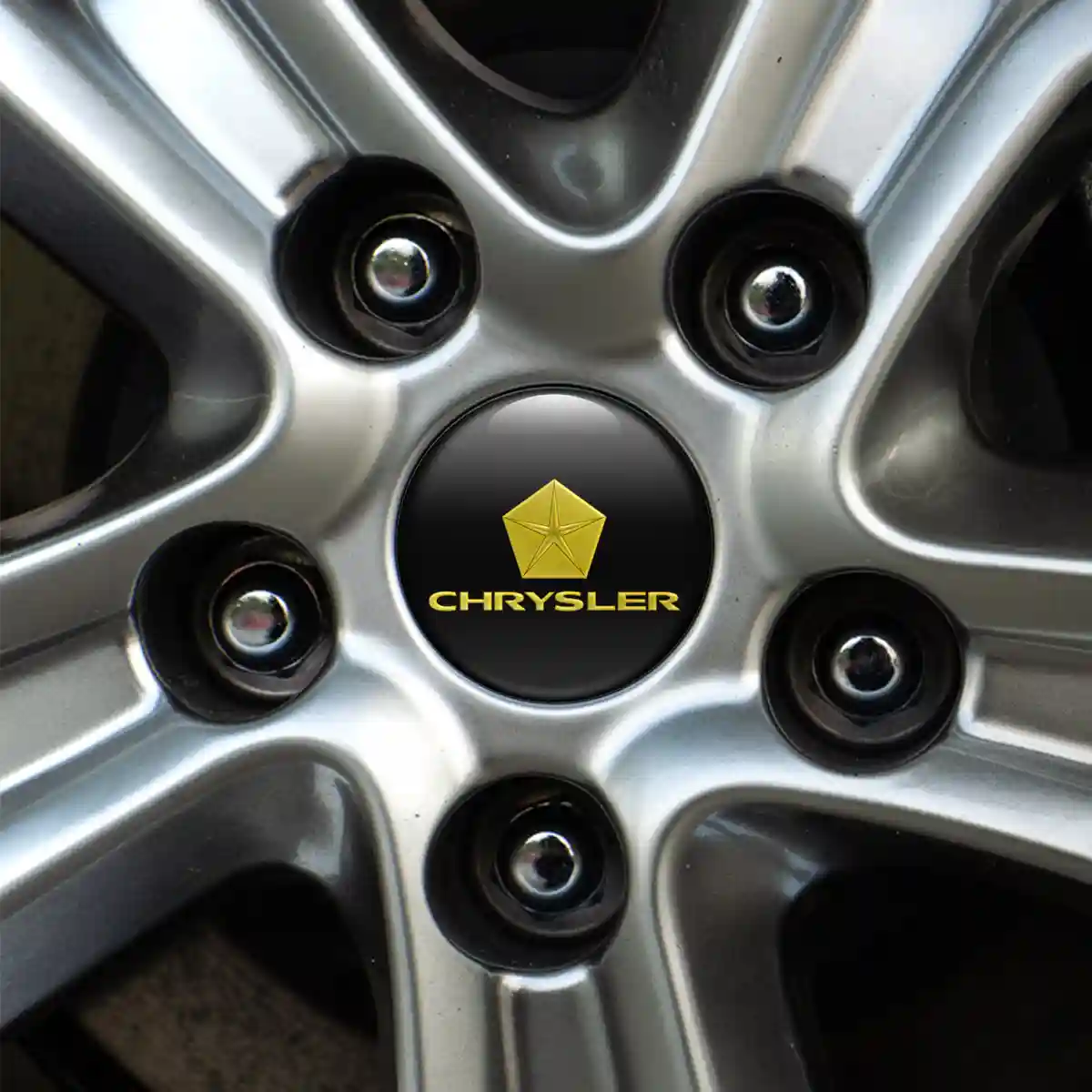 Chrysler Emblem Epoxy Self-Adhesive Stylish Design