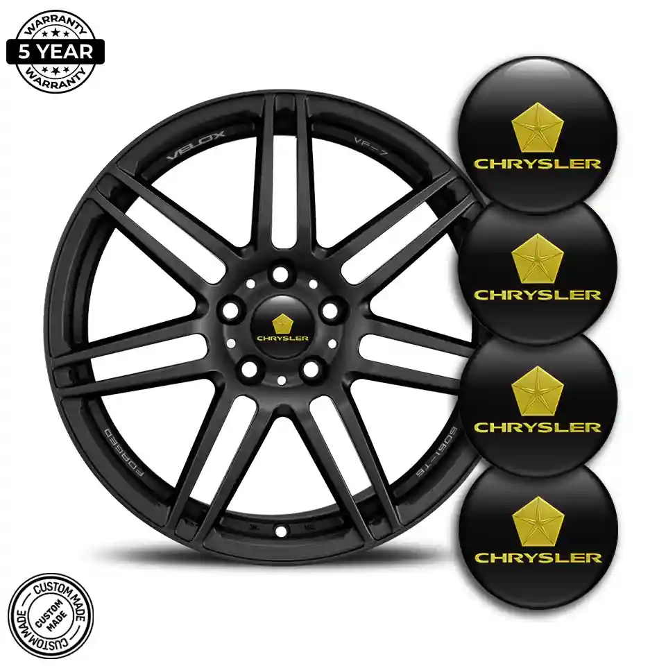 Chrysler Emblem Epoxy Self-Adhesive Stylish Design