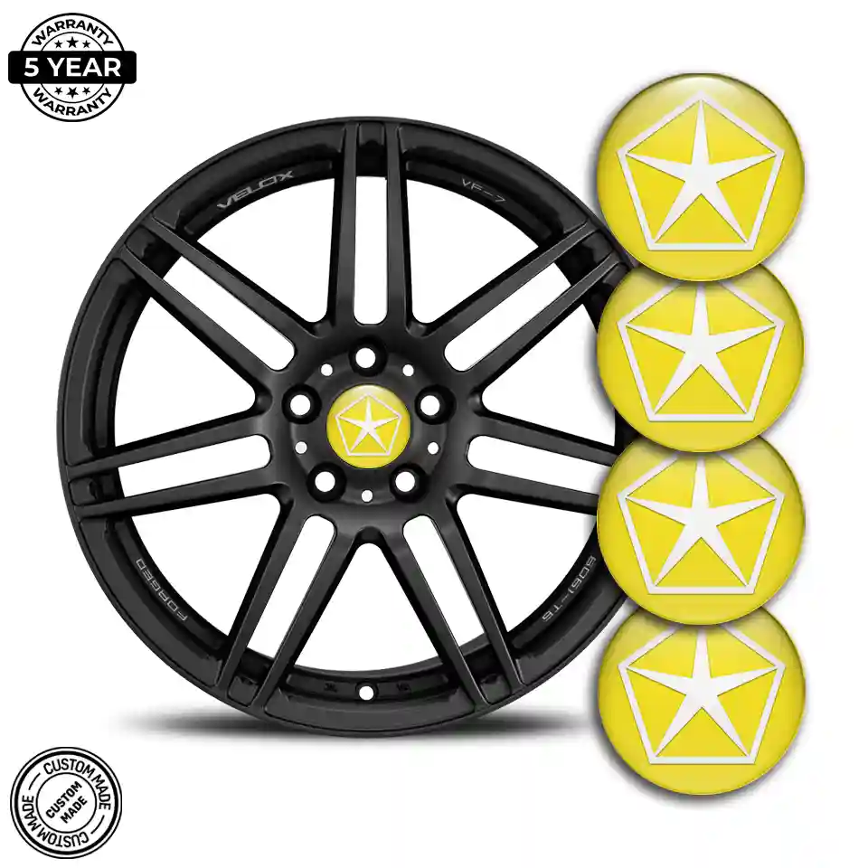 Chrysler Logo Sticker Stylish Design