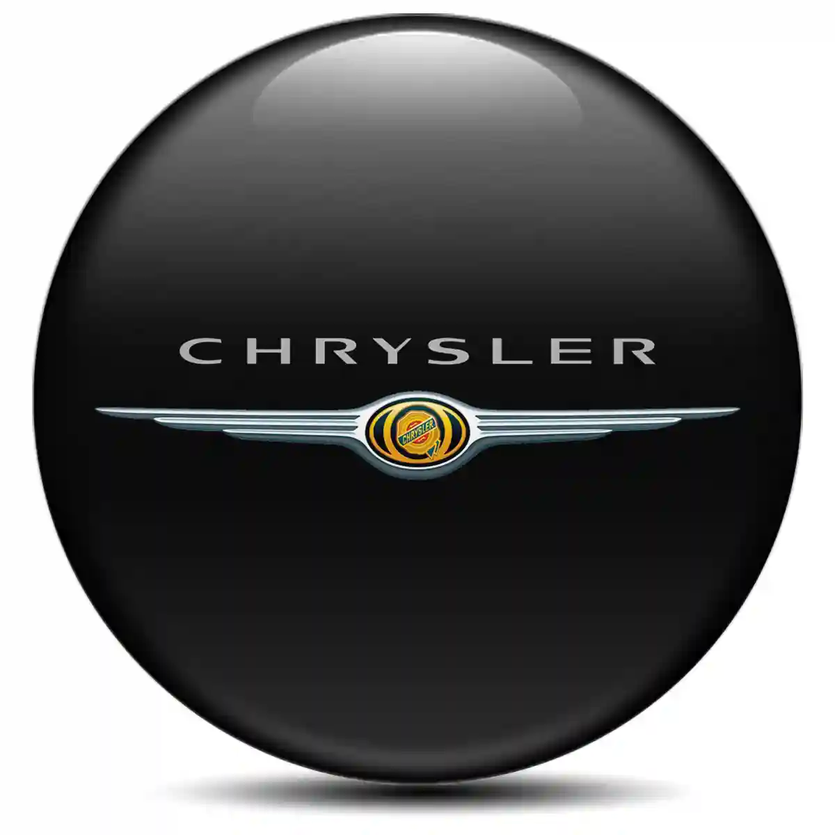 Chrysler Silicone Emblem Self-Adhesive High Quality