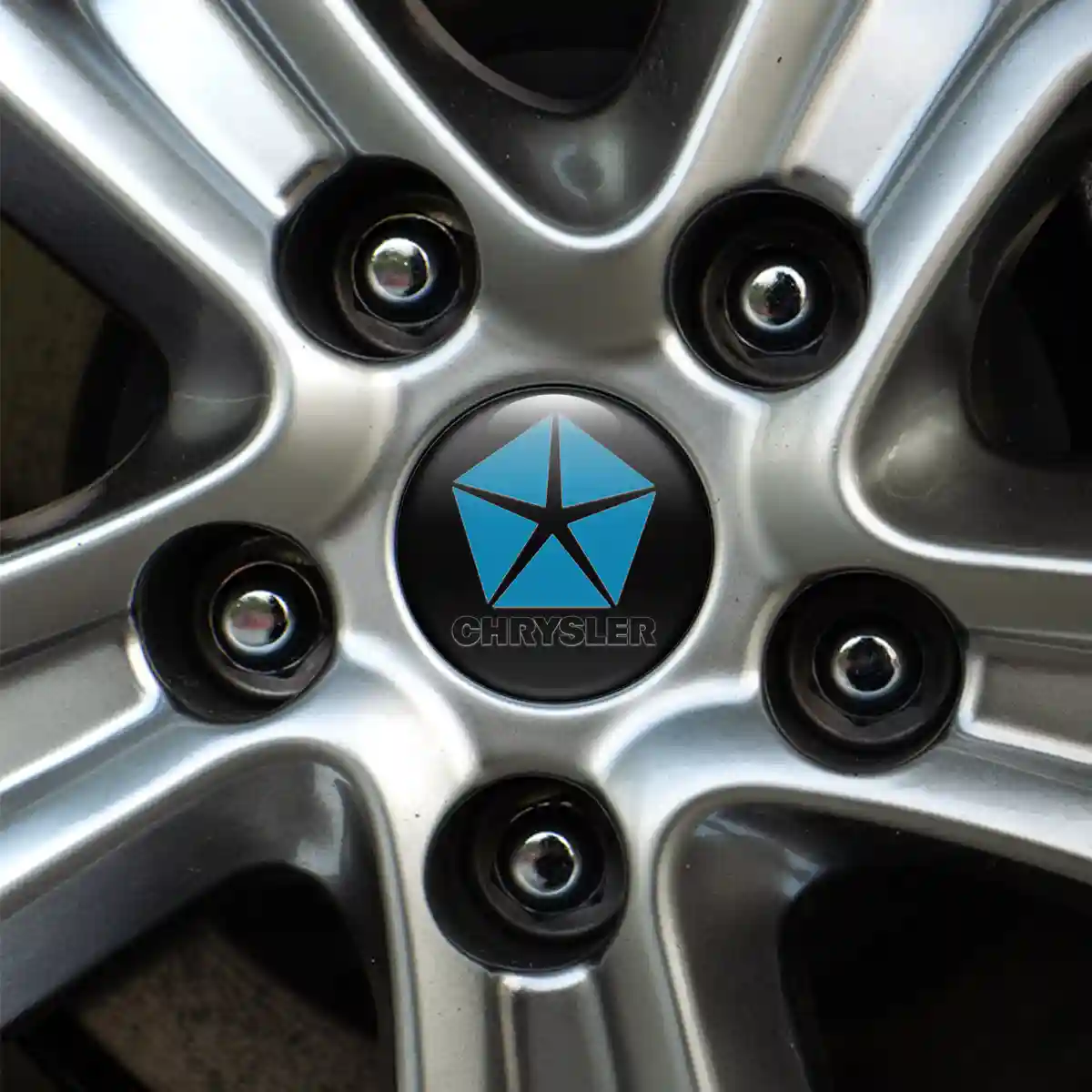 Chrysler Silicone Emblem Stylish Design