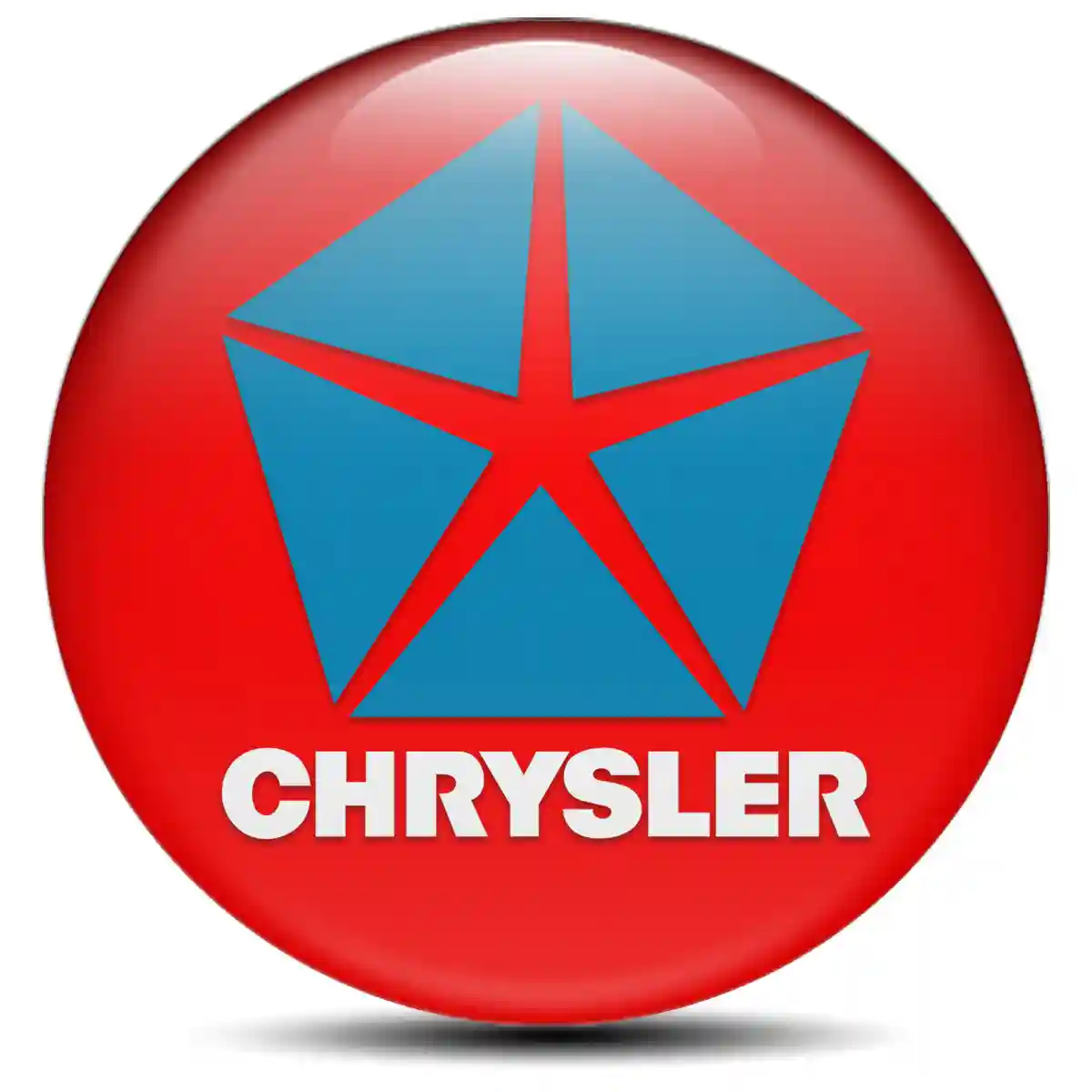 Chrysler Silicone Sticker High Quality