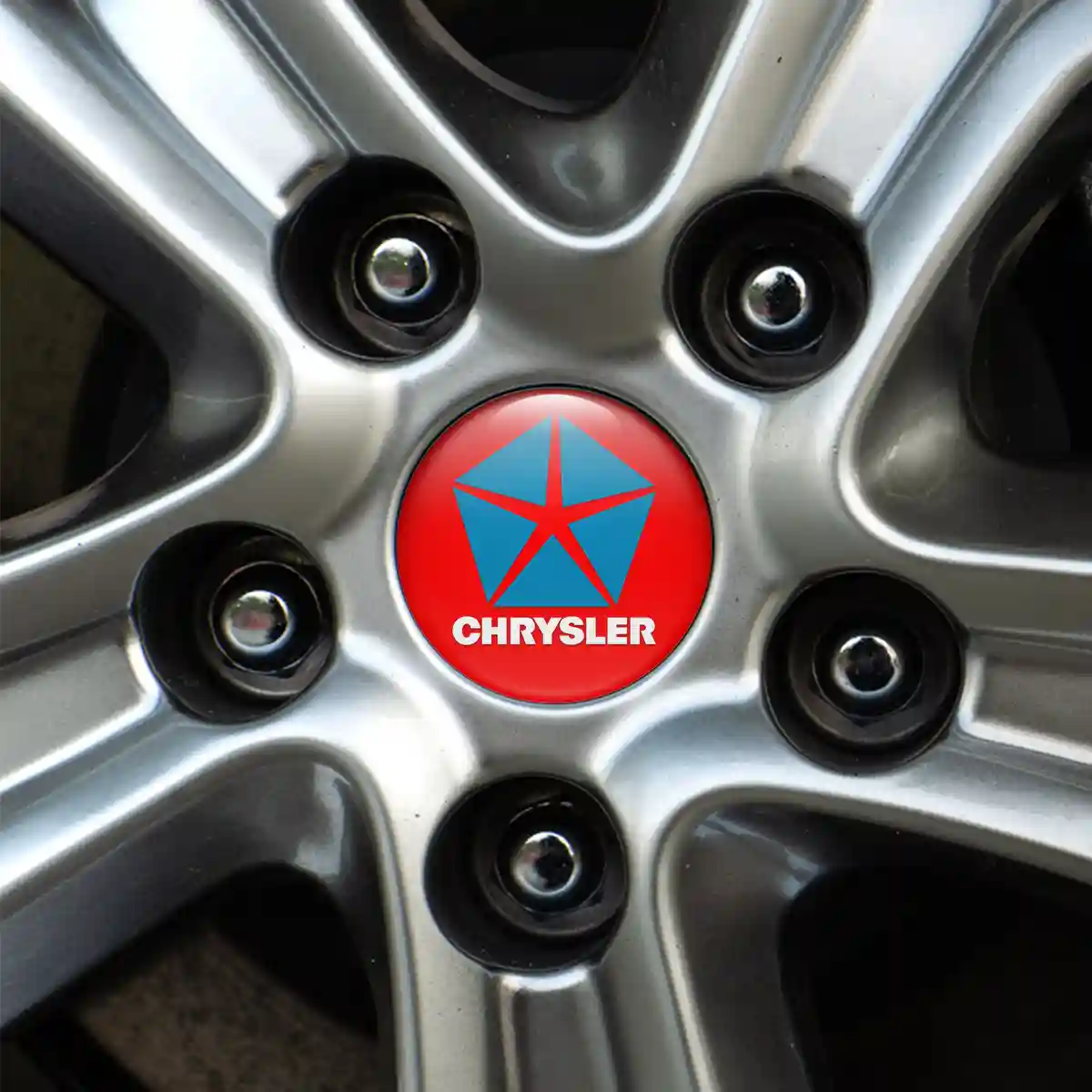 Chrysler Silicone Sticker High Quality