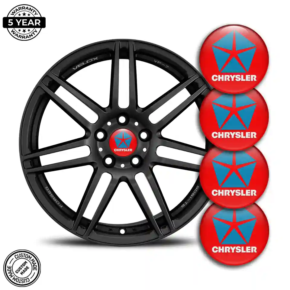 Chrysler Silicone Sticker High Quality