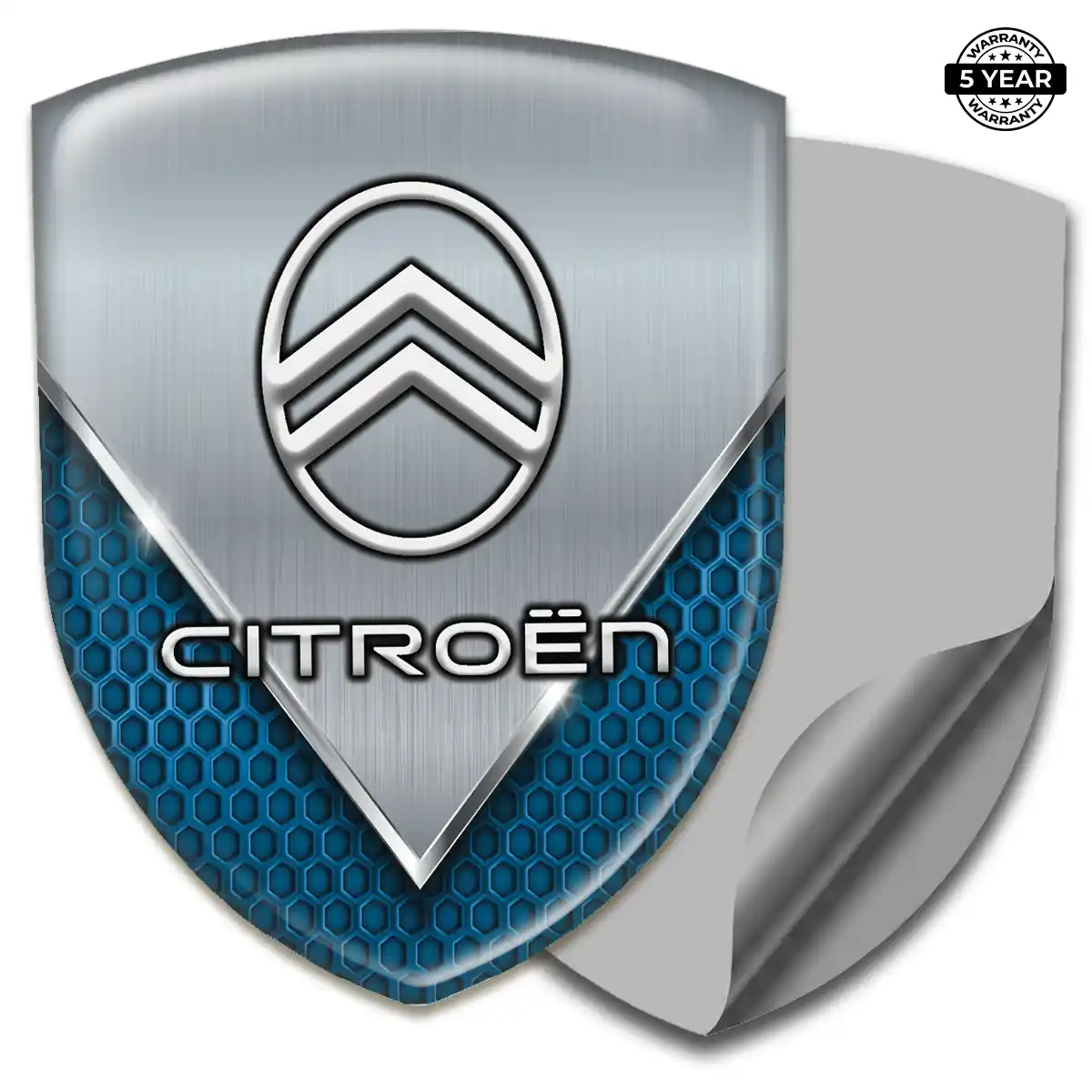 Citroen 3D Badge Sticker Deluxe Edition