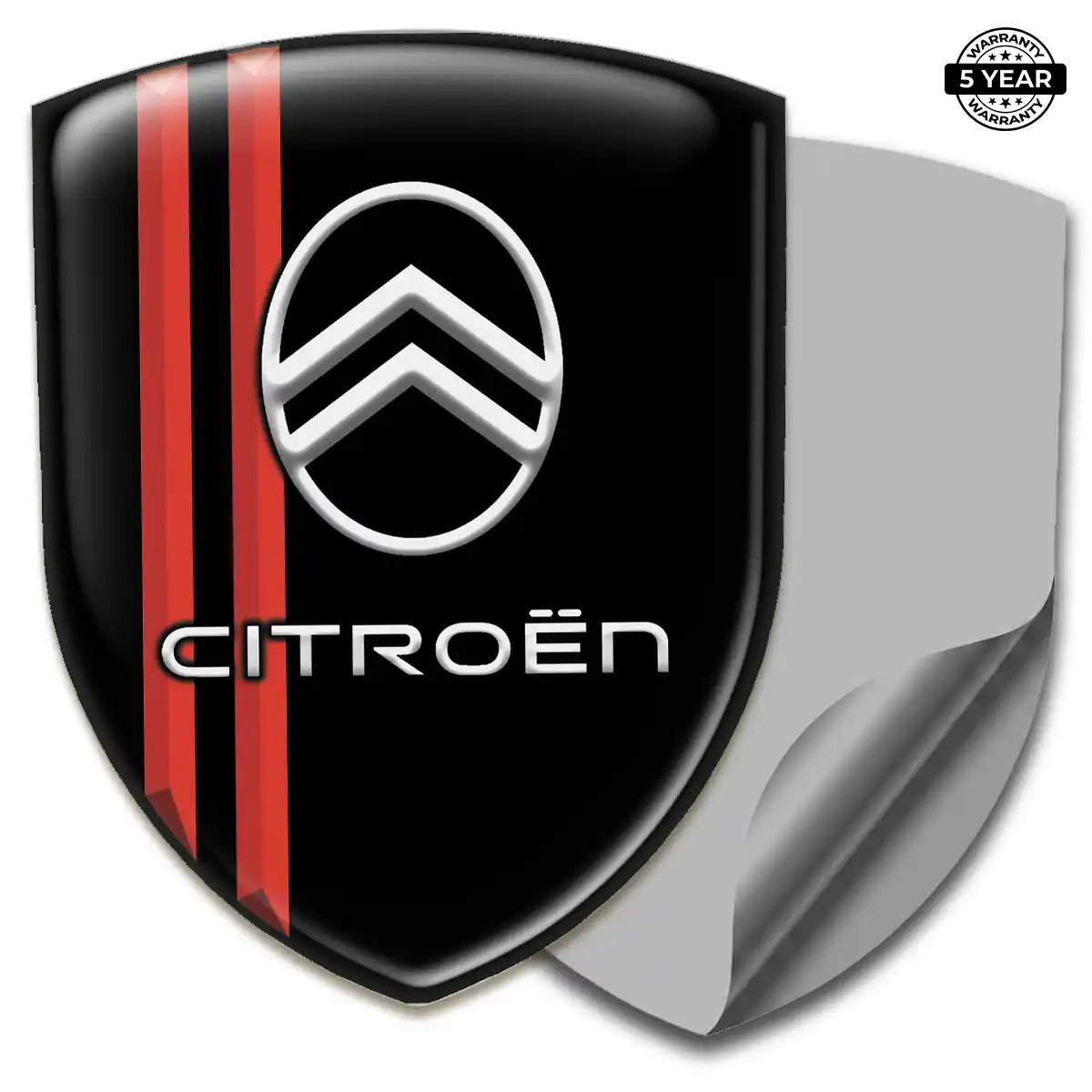 Citroen 3D Badge Sticker Elite Edition