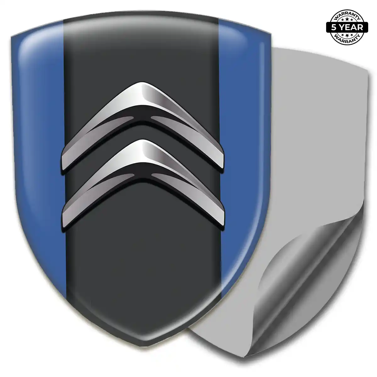 Citroen 3D Badge Sticker Exclusive Series