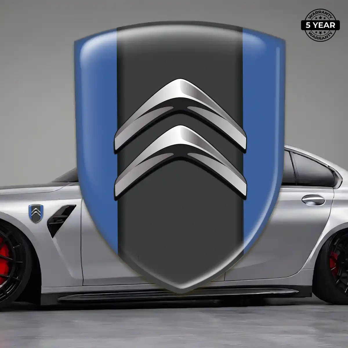 Citroen 3D Badge Sticker Exclusive Series