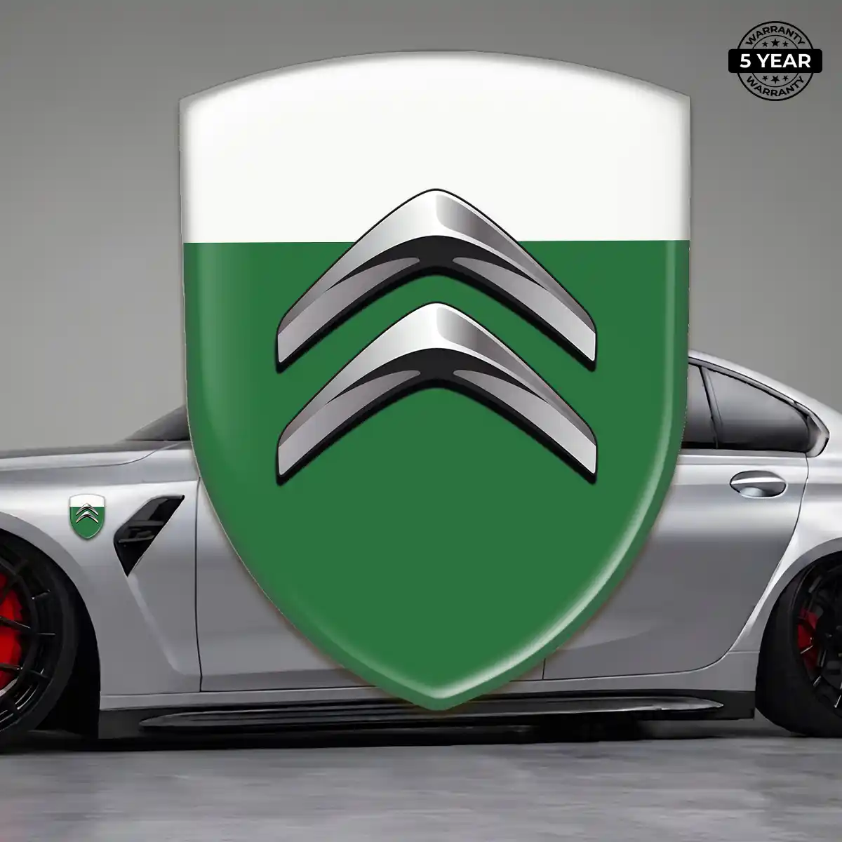 Citroen 3D Badge Sticker Noble Edition
