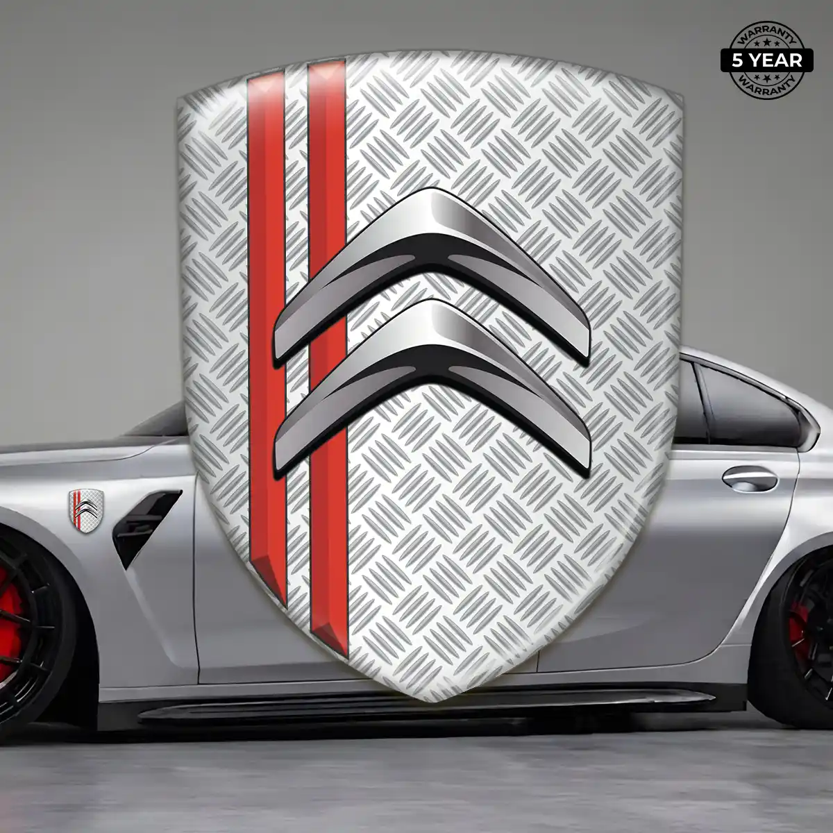 Citroen 3D Badge Sticker Opulent Line