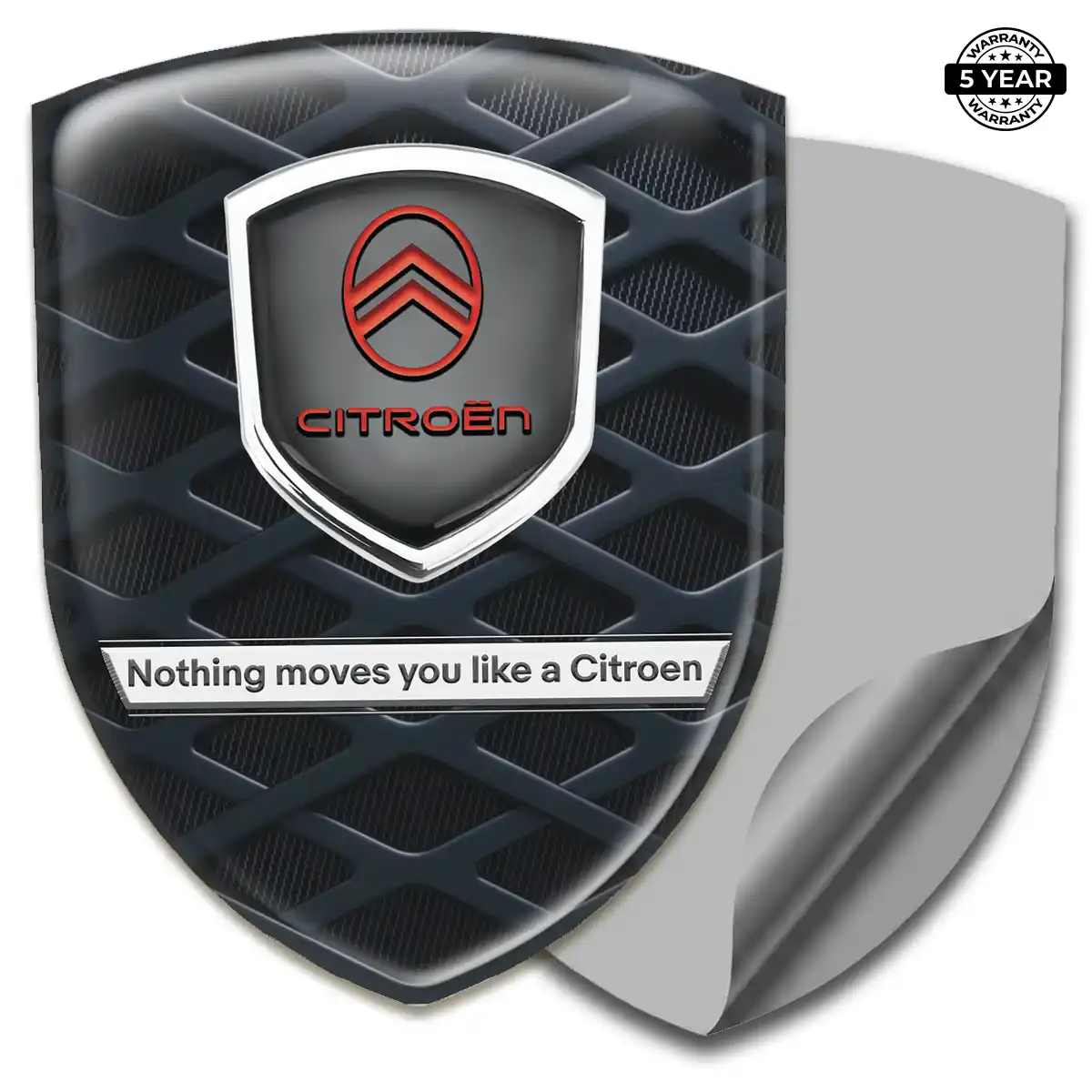 Citroen 3D Badge Sticker Prime Quality