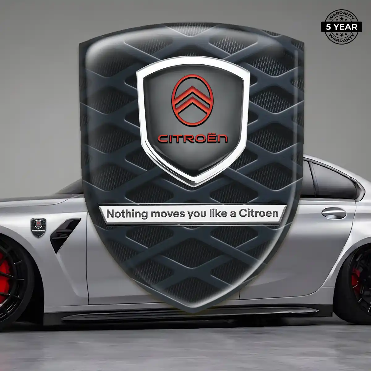 Citroen 3D Badge Sticker Prime Quality