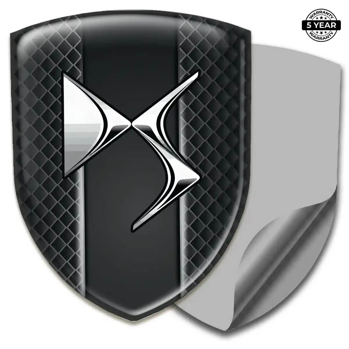 Citroen 3D Badge Sticker Resin Elite