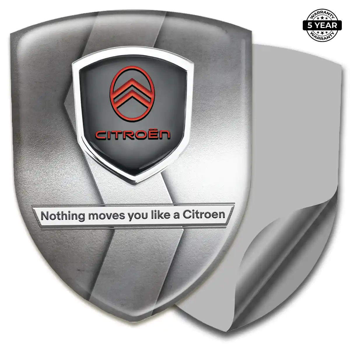 Citroen 3D Badge Sticker Superior Craft
