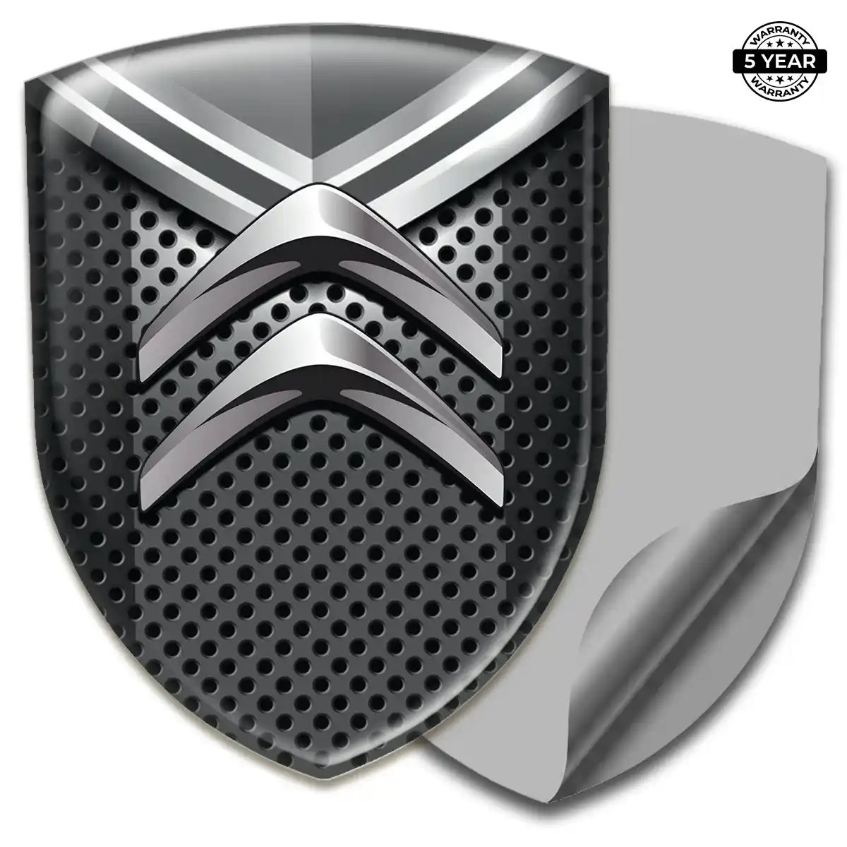 Citroen 3D Domed Sticker Elite Finish
