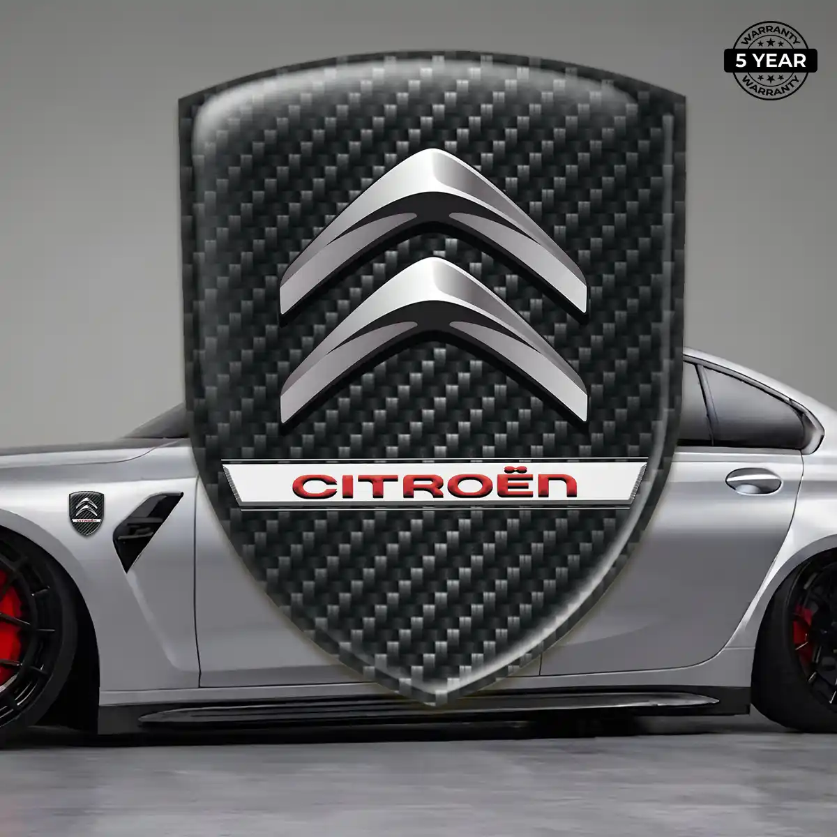 Citroen 3D Domed Sticker Exclusive Series