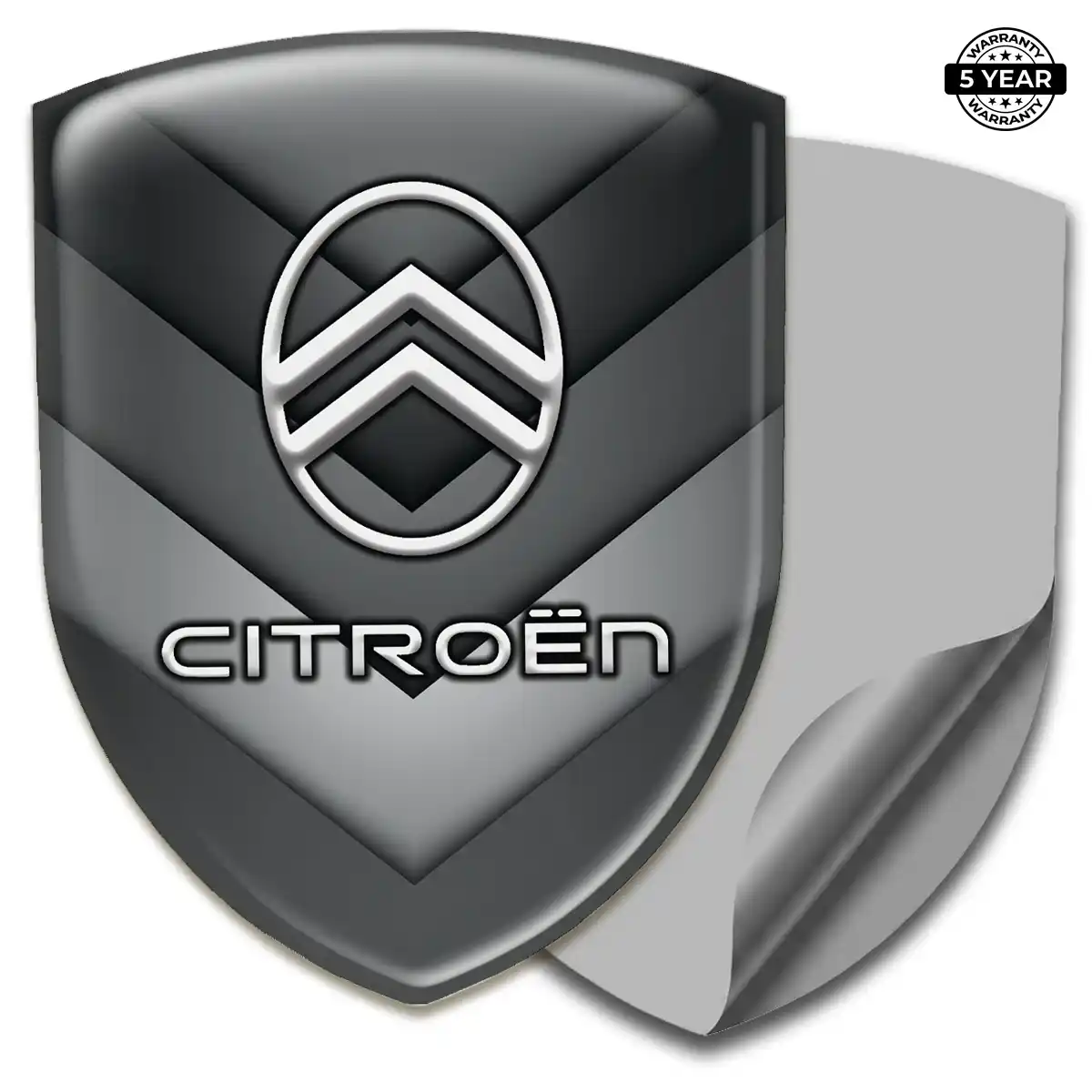 Citroen 3D Domed Sticker Exterior Luxe