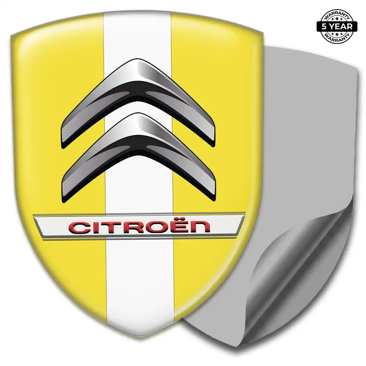 Citroen 3D Domed Sticker Interior Elegance