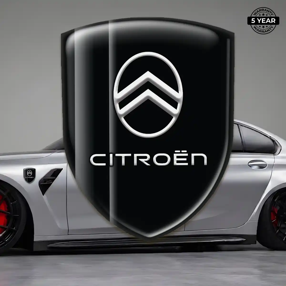 Citroen 3D Domed Sticker Outer Style