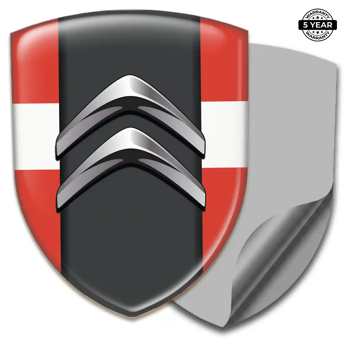 Citroen 3D Domed Sticker Prestige Line