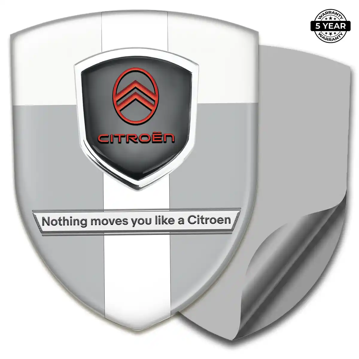 Citroen 3D Domed Sticker Resin Elite