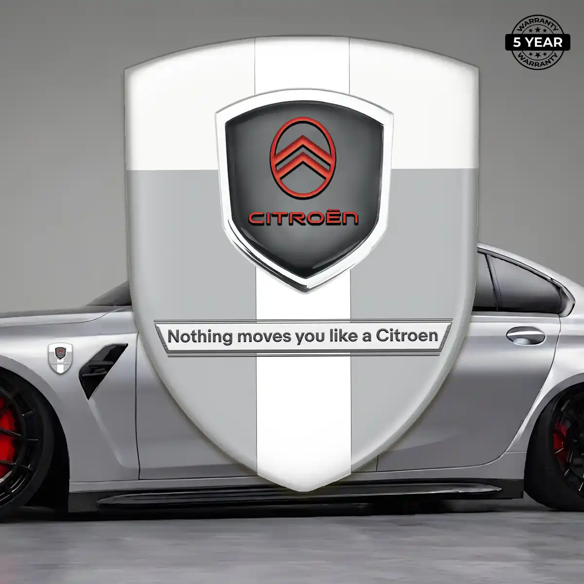Citroen 3D Domed Sticker Resin Elite