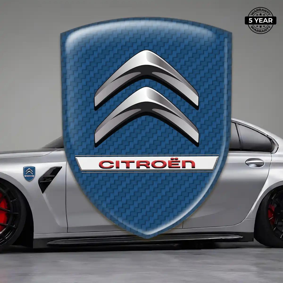 Citroen 3D Domed Sticker Signature Grade